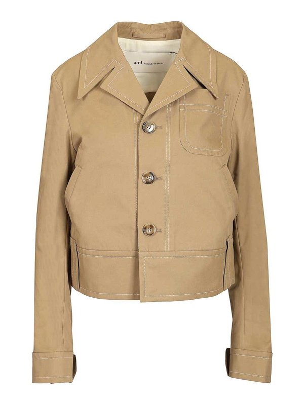 AMI PARIS: giacche casual - Giacca in cotone