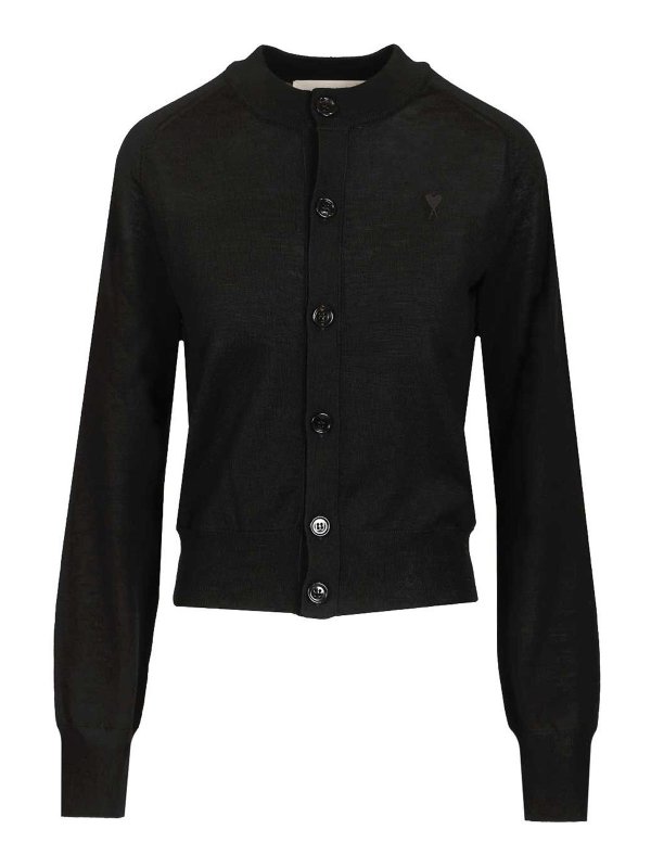 AMI PARIS: cardigan - Cardigan di De Cur