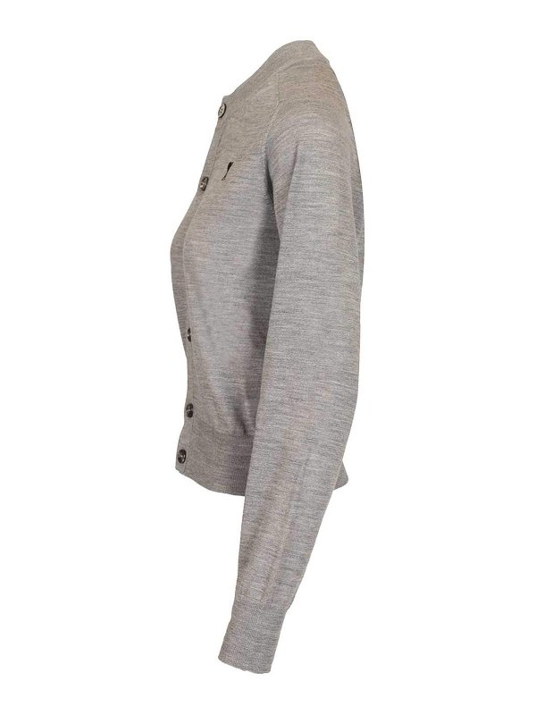 The Best Shops AMI PARIS: Cardigans - Cardigan - Grau