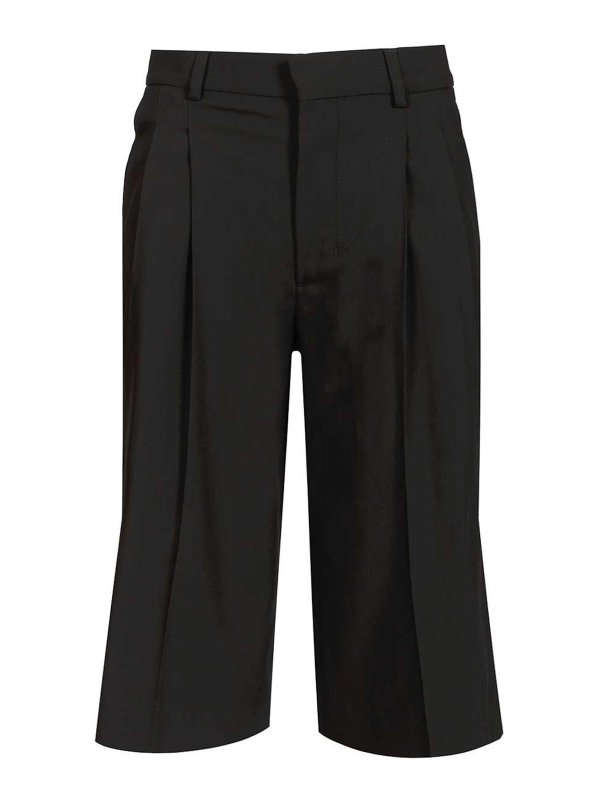 AMI PARIS: pantaloni shorts - Bermuda a gamba larga