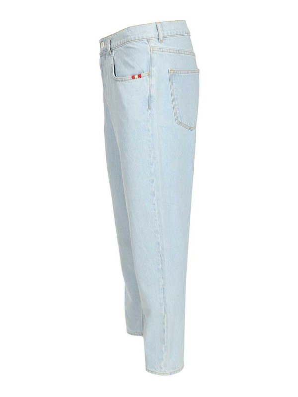 The Best Shops AMISH: Jeans à jambe droite - Jean Droit - Bleu Clair