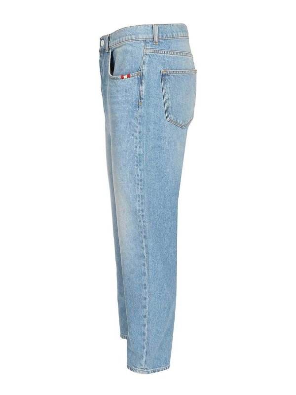 The Best Shops AMISH: Jeans à jambe droite - Jean Droit - Bleu Clair