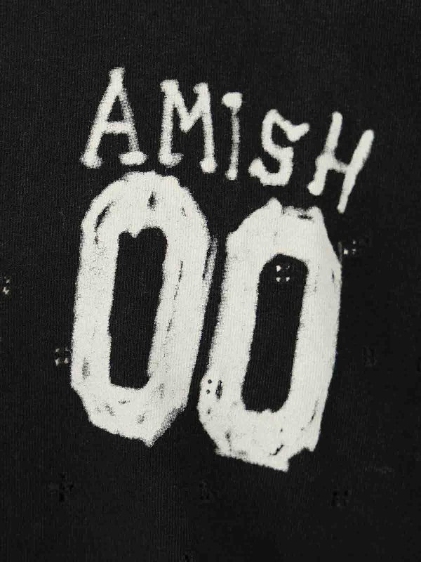Camiseta - Negro shop online: AMISH