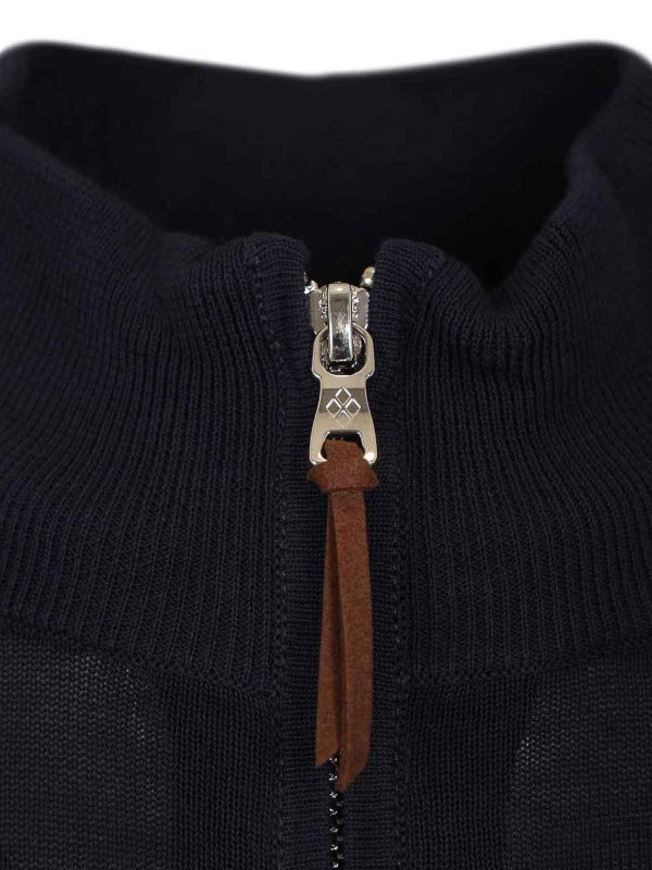 カーディガン - ブルー shop online: BALLANTYNE