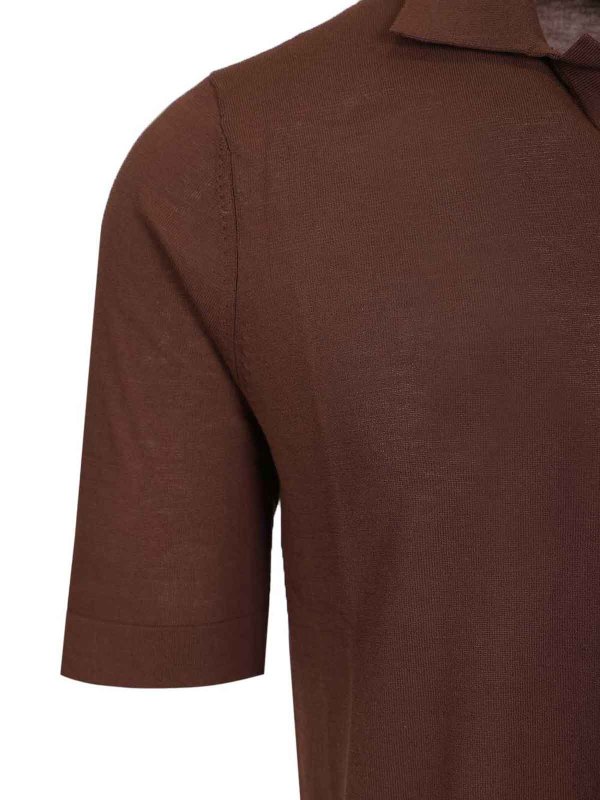 ポロシャツ - ブラウン shop online: BALLANTYNE