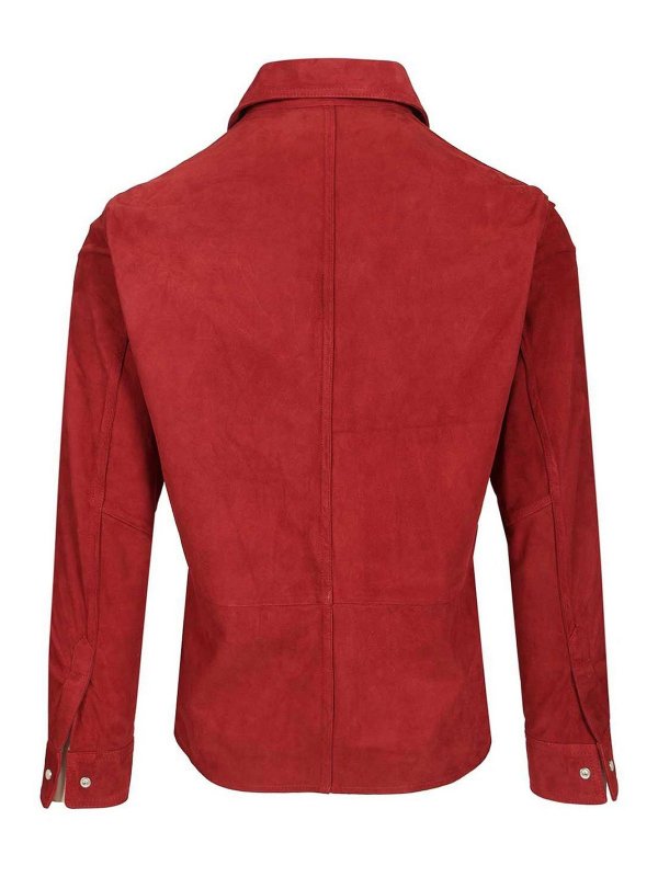 BARBA: shirts online - Suede Shirt