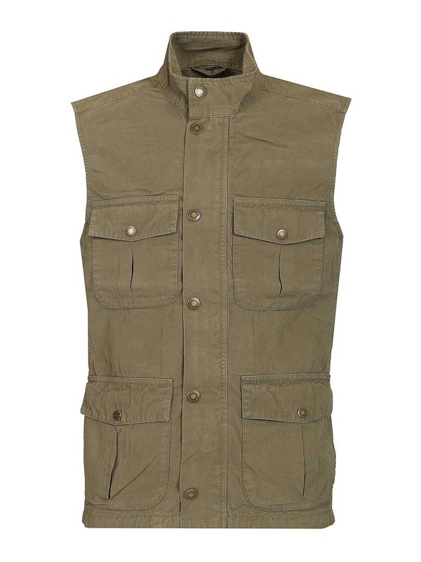 BARBOUR: Westen - Weste - Grün