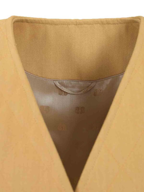 BLAZÉ MILANO buy online ウェストコート/ジレ - ブラウン