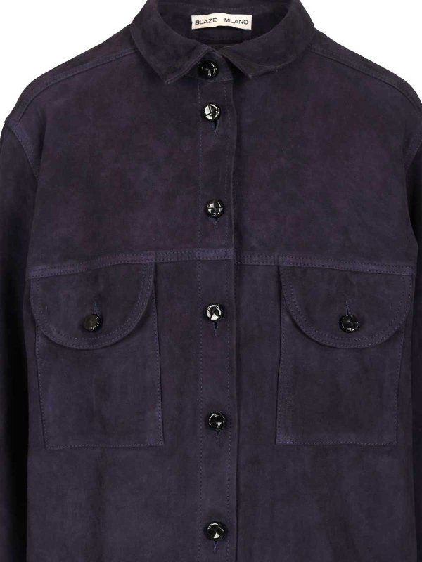 Camisa - Azul shop online: BLAZÉ MILANO