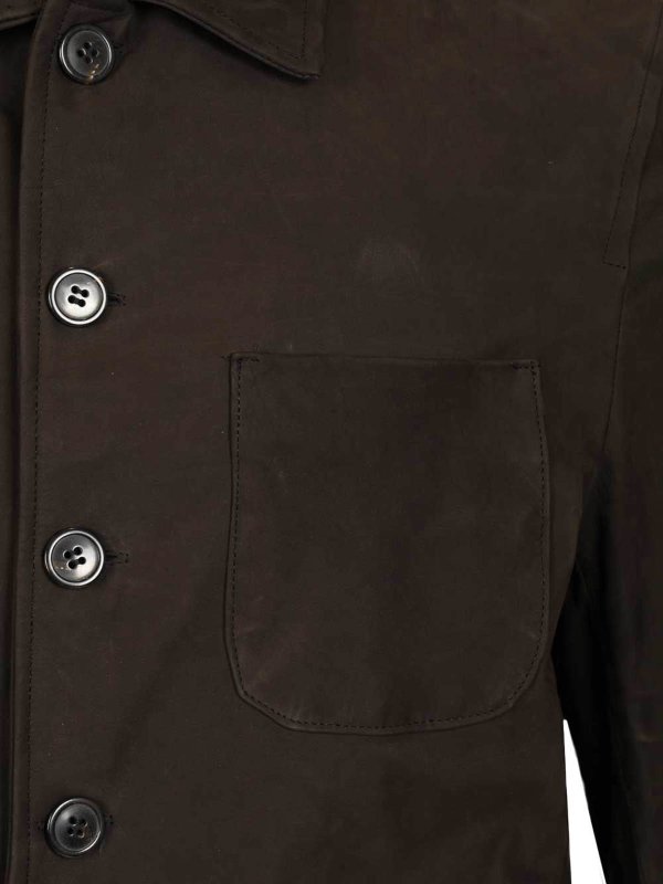 BLUSOTTO buy online Zeno Nubuck Overshirt