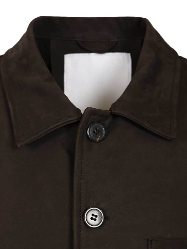 The Best Shops BLUSOTTO: Zeno Nubuck Overshirt