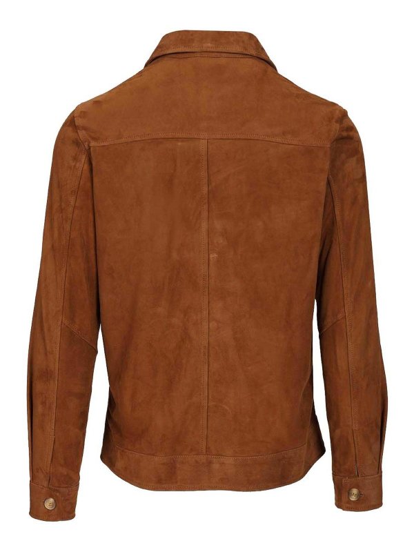 BLUSOTTO: giacche in pelle online - Pippo Suede Overshirt