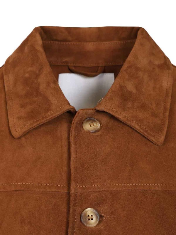 BLUSOTTO buy online Pippo Suede Overshirt