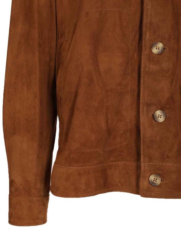 The Best Shops BLUSOTTO: Pippo Suede Overshirt