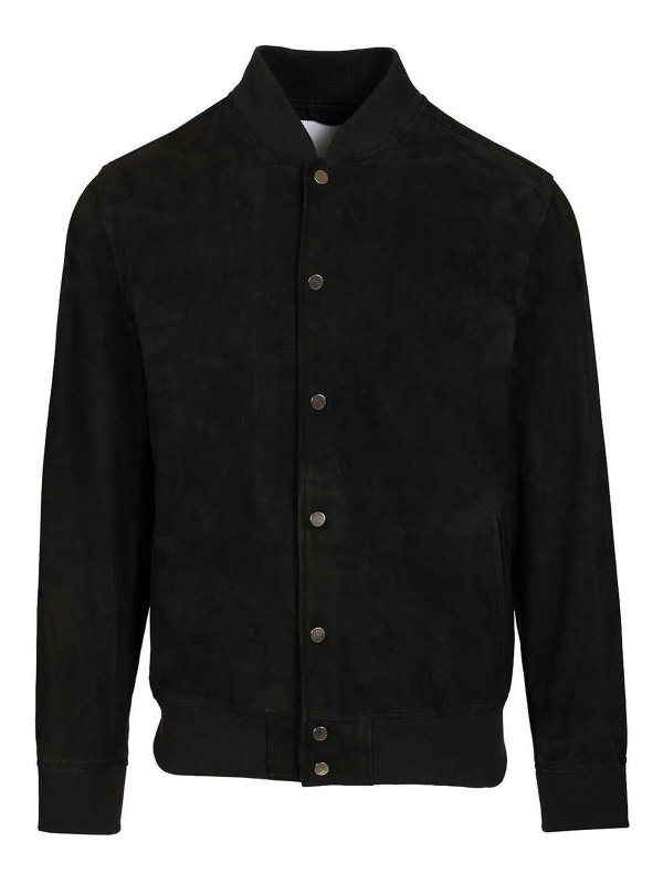 BLUSOTTO: Chaquetas Bomber - Chaqueta Bomber - Negro