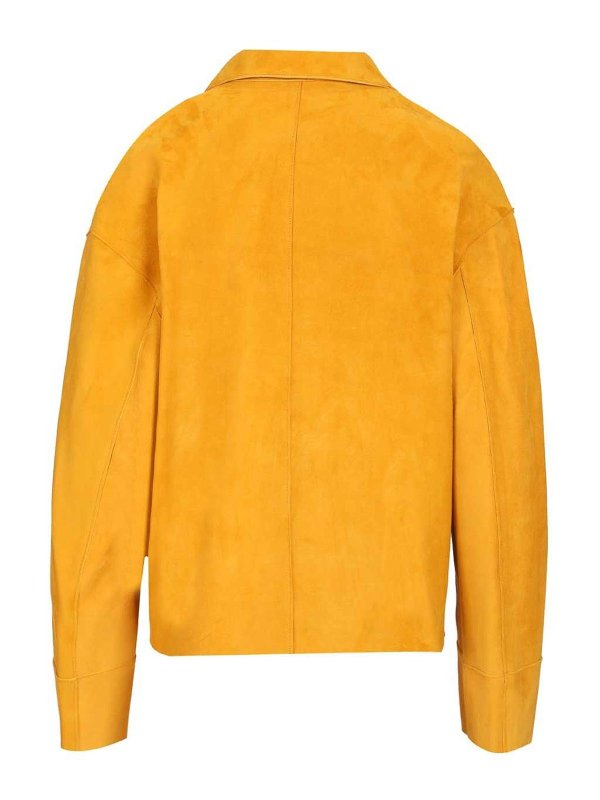 BLUSOTTO: Lederjacken online - Lederjacke - Orange
