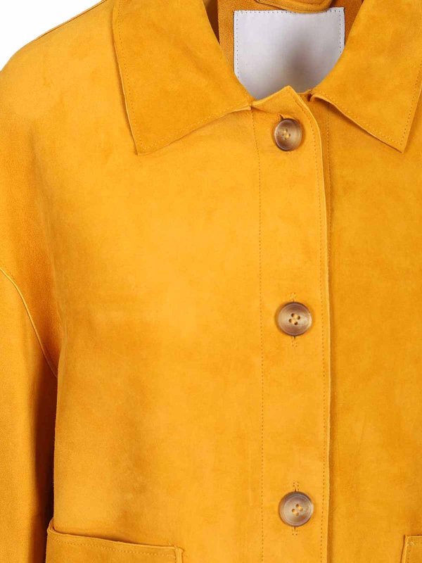 Lederjacke - Orange shop online: BLUSOTTO