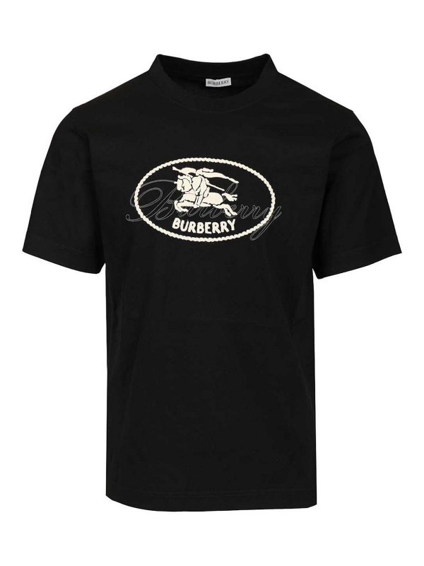 BURBERRY: Camisetas - Camiseta - Negro
