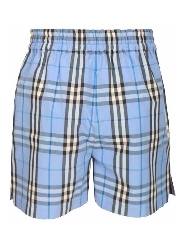 BURBERRY: pantaloni shorts online - Pantaloni in cotone
