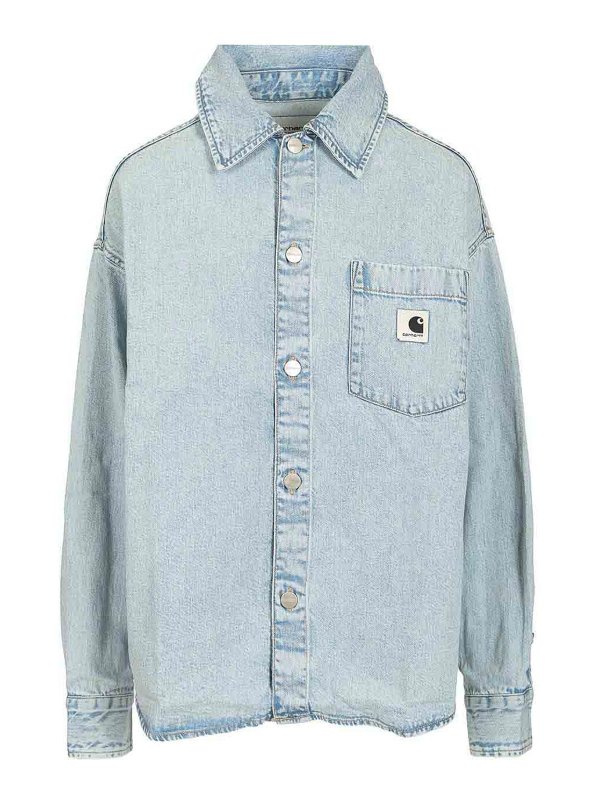 CARHARTT: シャツ - シャツ - ライトブルー
