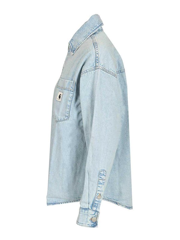 The Best Shops CARHARTT: シャツ - シャツ - ライトブルー