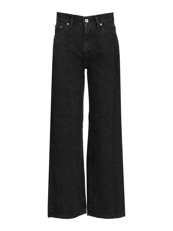 CARHARTT: Straight Leg Jeans - Straight Leg Jeans - Schwarz