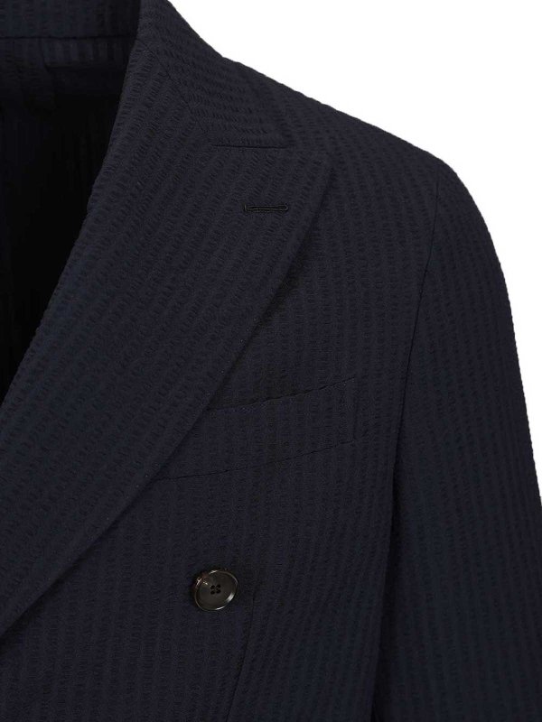 The Best Shops CARUSO: Blazer - Bleu