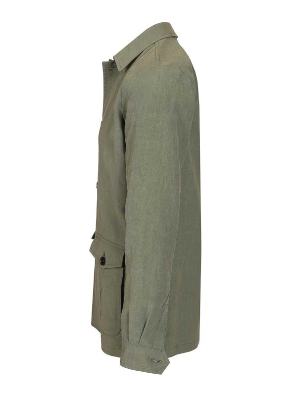 The Best Shops CARUSO: Vestes casuals - Veste Casual - Vert