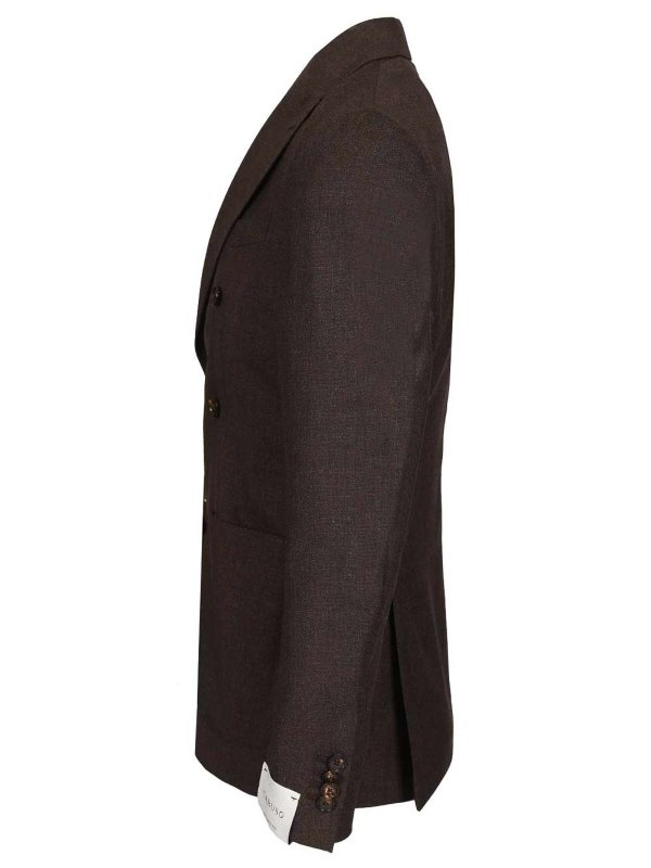 The Best Shops CARUSO: Vestes de costume - Blazer - Marron