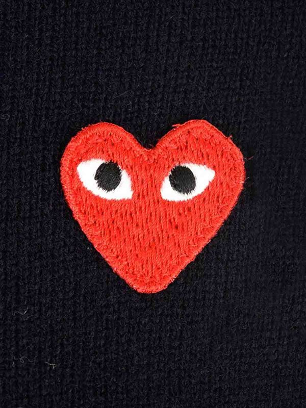 The Best Shops Comme des Garçons Play: カーディガン - カーディガン - ブルー