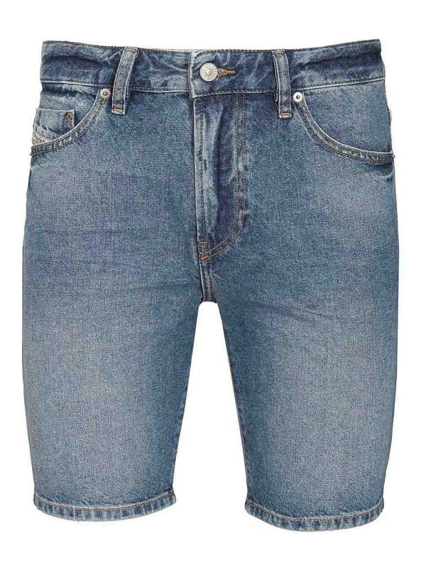 DIESEL: Hosen Shorts - Shorts - Blau