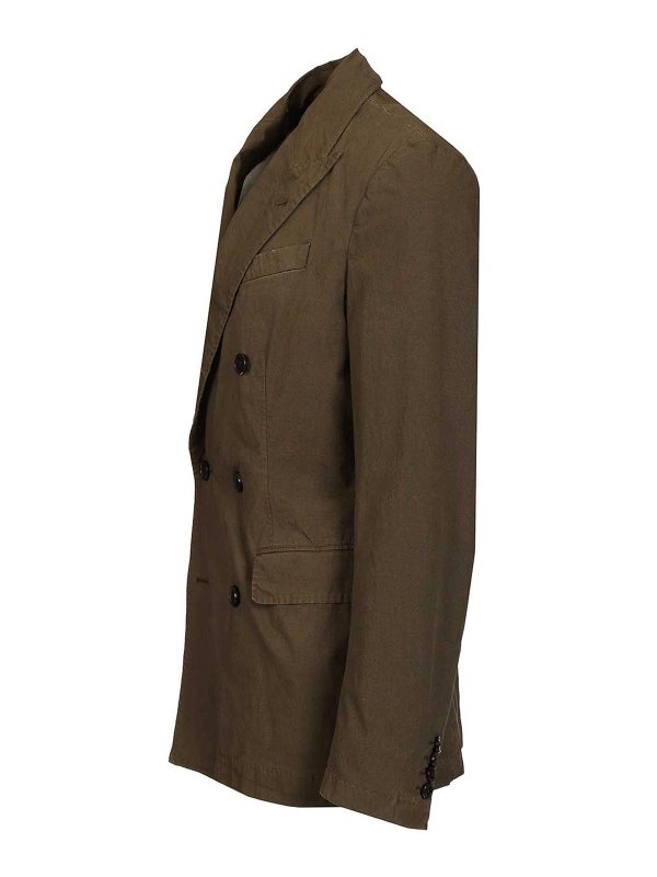 The Best Shops DRIES VAN NOTEN: Vestes de costume - Blazer - Vert