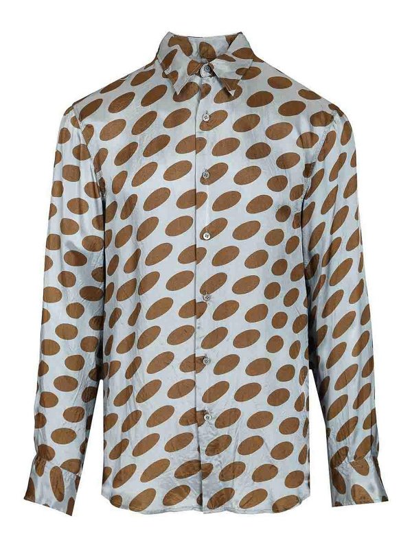 DRIES VAN NOTEN: Camisas - Camisa - Gris