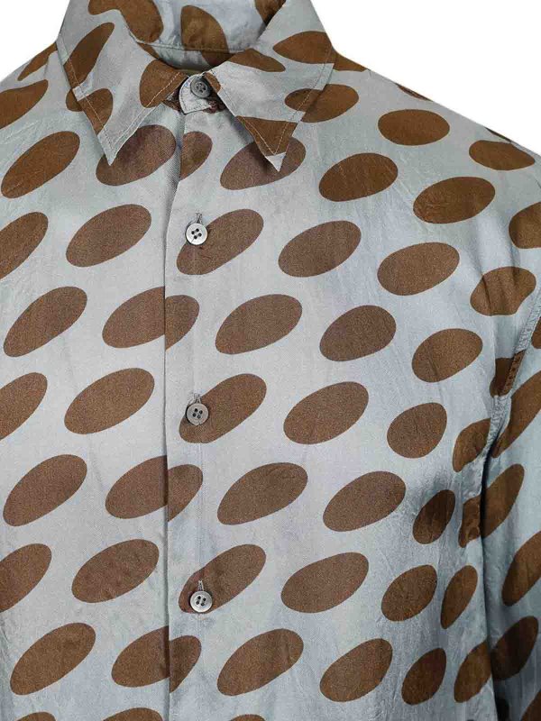 Camisa - Gris shop online: DRIES VAN NOTEN