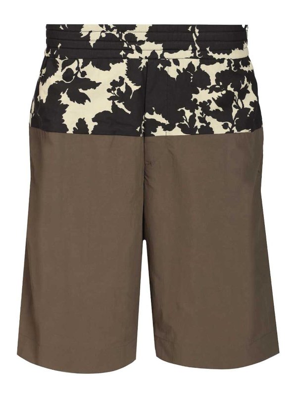 DRIES VAN NOTEN: Hosen Shorts - Shorts - Grün