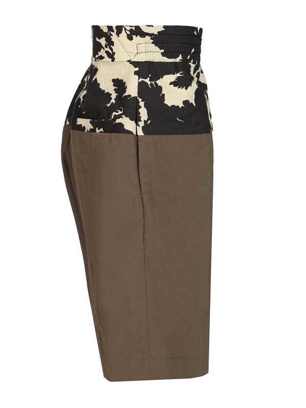 The Best Shops DRIES VAN NOTEN: Hosen Shorts - Shorts - Grün