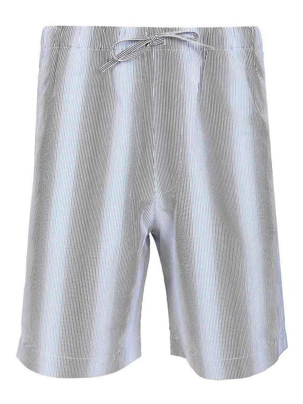 DRIES VAN NOTEN: Hosen Shorts - Shorts - Hellblau