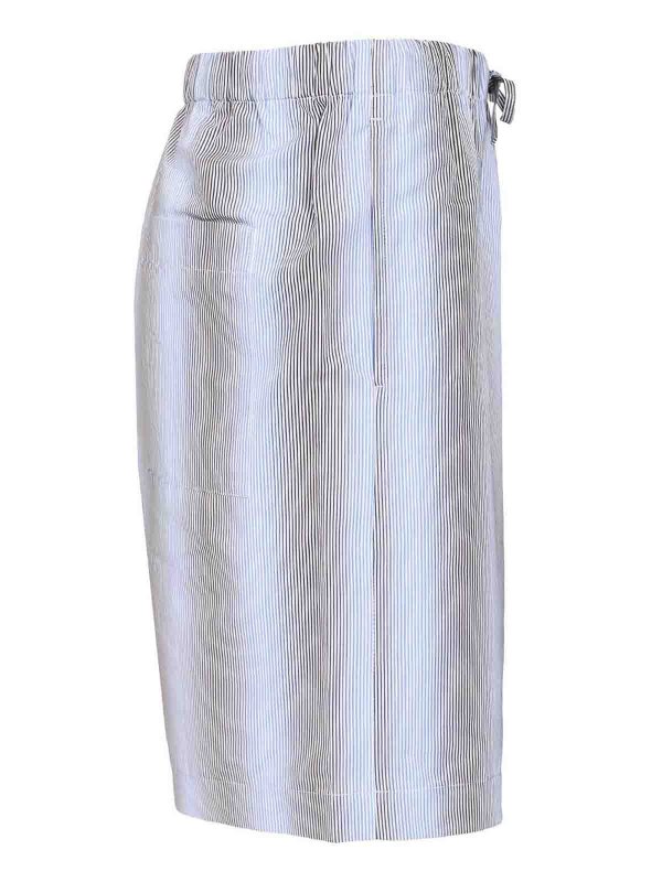 The Best Shops DRIES VAN NOTEN: Hosen Shorts - Shorts - Hellblau