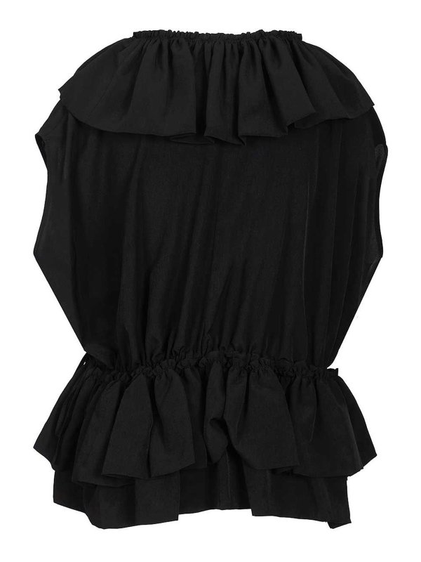 DRIES VAN NOTEN: Tops & Débardeurs online - Top - Noir