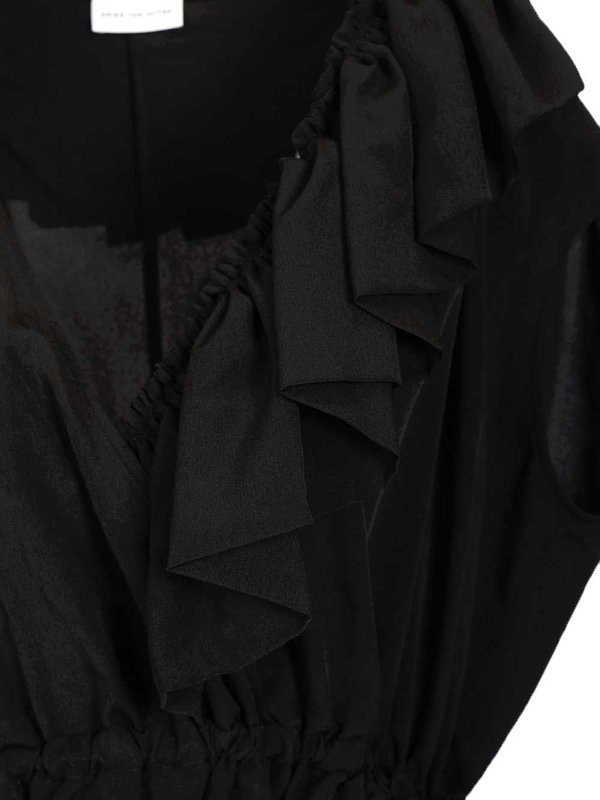 Top - Noir shop online: DRIES VAN NOTEN