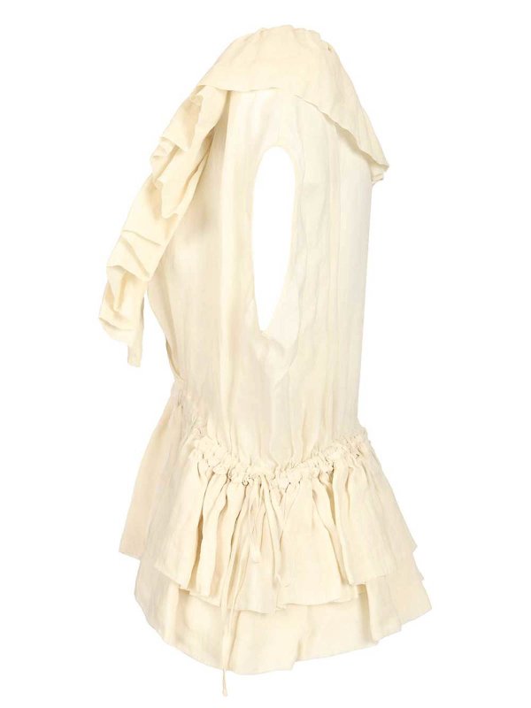 The Best Shops DRIES VAN NOTEN: Tops & Débardeurs - Top - Blanc