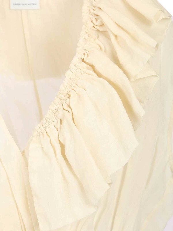 Top - Blanc shop online: DRIES VAN NOTEN