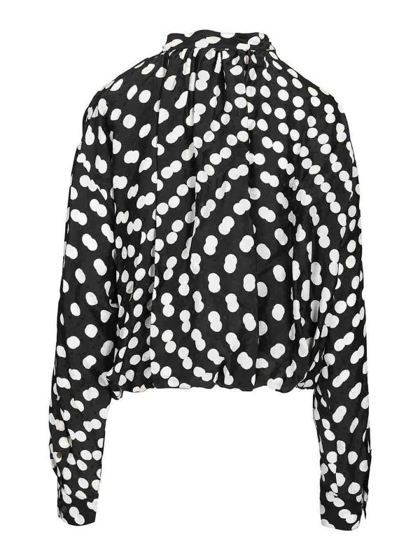 DRIES VAN NOTEN: bluse online - Camicetta drappeggiata