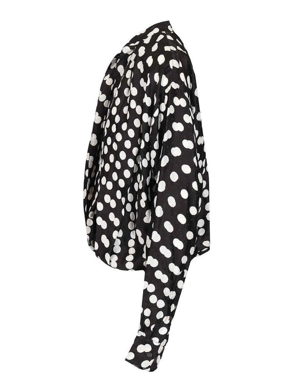 The Best Shops DRIES VAN NOTEN: bluse - Camicetta drappeggiata