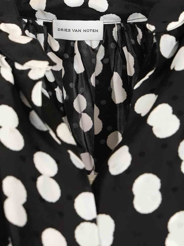 DRIES VAN NOTEN buy online Camicetta drappeggiata