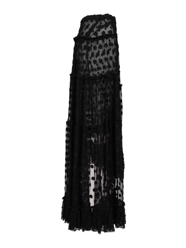 The Best Shops DRIES VAN NOTEN: ロングシャツ - ロングスカート - 黒