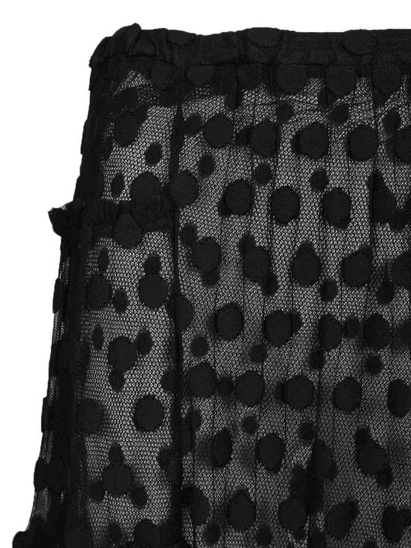 ロングスカート - 黒 shop online: DRIES VAN NOTEN