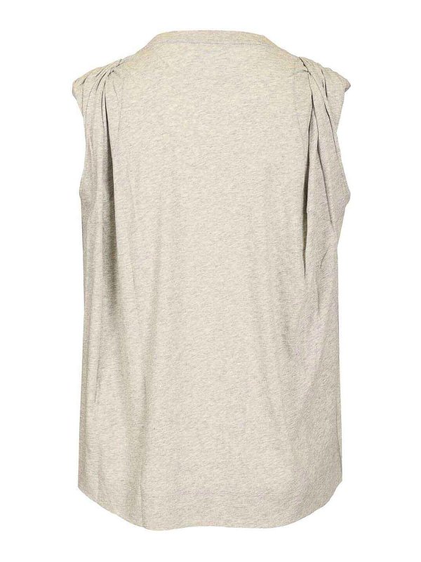 DRIES VAN NOTEN: Tops y camisetas sin mangas online - Top - Gris