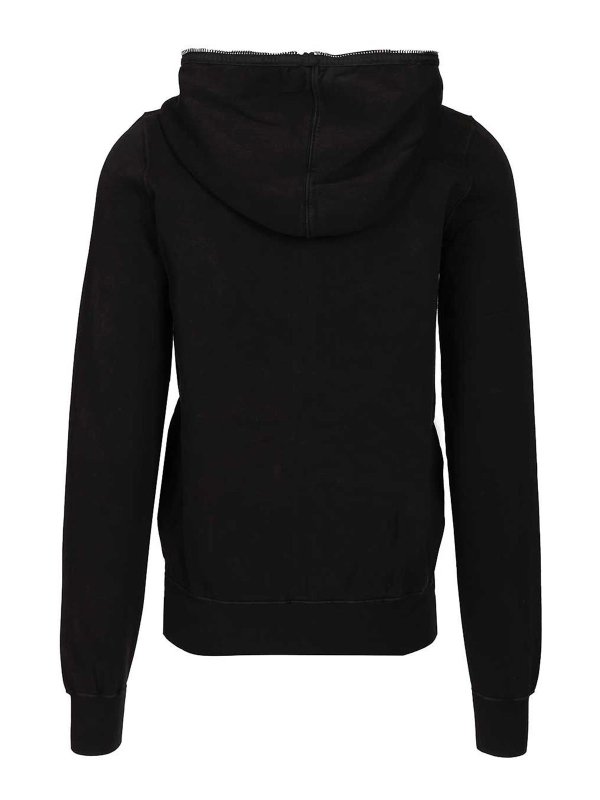 DRKSHDW: Pull col rond online - Pull Col Rond - Noir