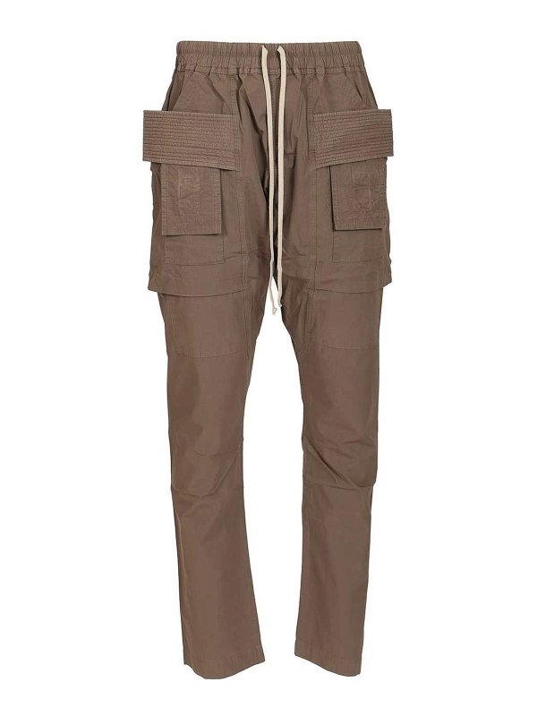 DRKSHDW: casual trousers - Creatch Cargo Pants